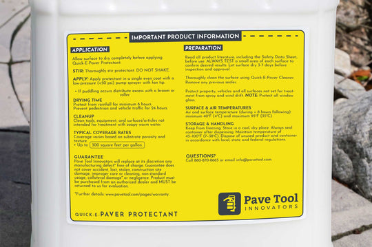 Quick-E-Paver Protectant (5 Gallon)