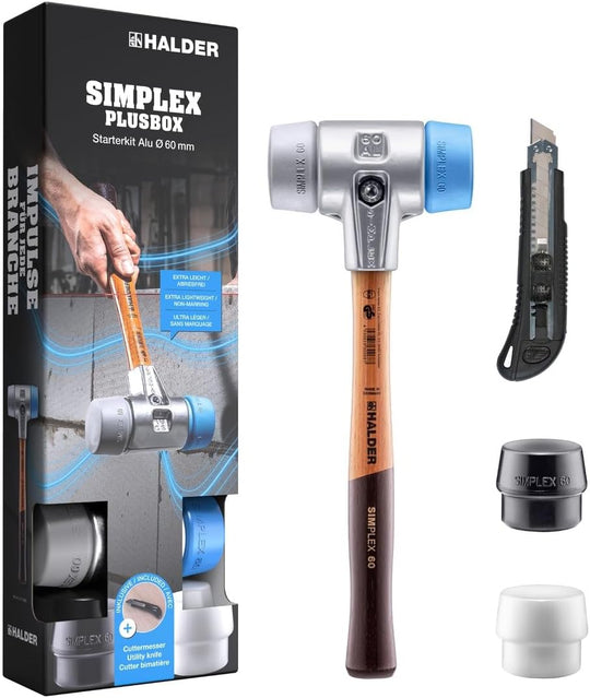 Halder Sim60 Starter Kit Aluminio