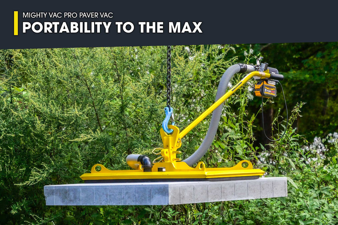 MVP Paver Vac Machine Package