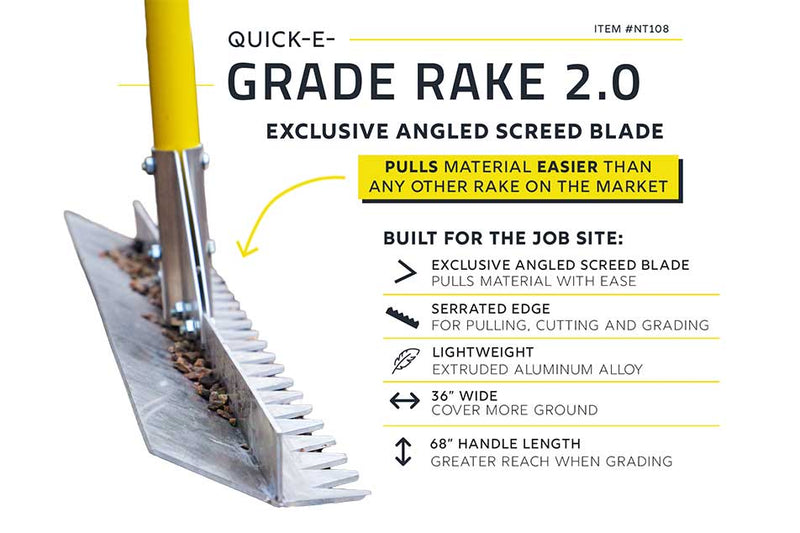 Quick-E-Grade Rake 2.0