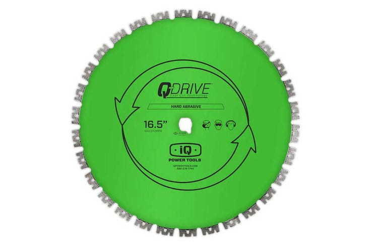 iQMS362 16.5" Q-Drive M Segment Speed Cut Hard Abrasive Blade