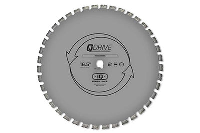 16.5 Hard Brick Blade for iQ Power Tools MS362 Saw 16.5" Blade