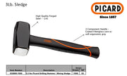 Picard 3lb Sledge Hammer Specifications