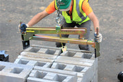 BL450 block clamp picks up to 450 pounds of wall block, step treads and more including irregular steps