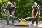 Vac Max B Ergo Assist Suction Equipment for large paver slabs for hardscaping