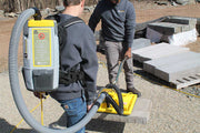 Vac Max Electric Ergo Assist Package for picking manufactured pavers, granite, bluestone, wet cast and natural stone