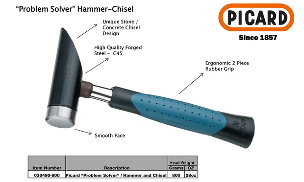 Picard Problem Solver Hammer, Mallet, Hammer - Chisel